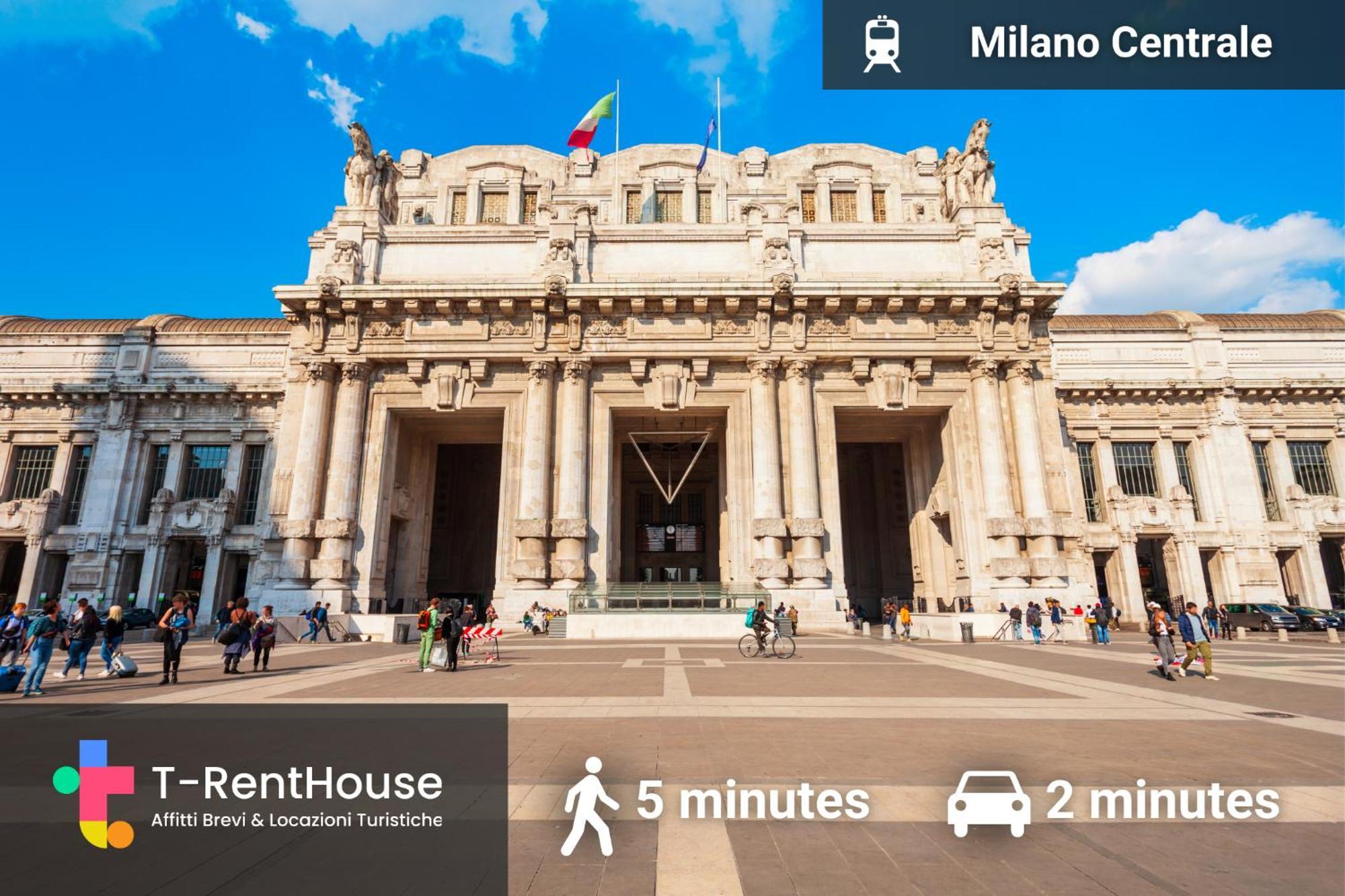 Central Station 10 Min Duomo - L'Oasi Urbana Milan Extérieur photo